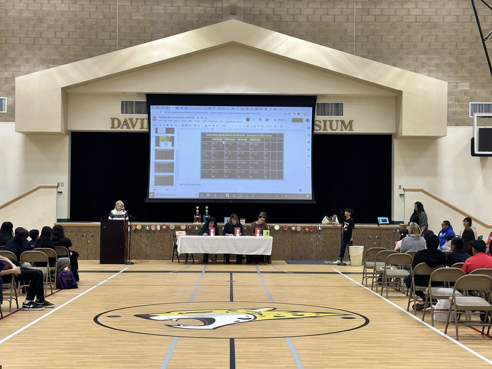 Spelling Bee at Pixley Middle School