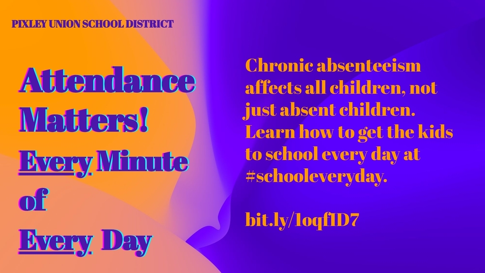 To Succeed- Children Need to Attend