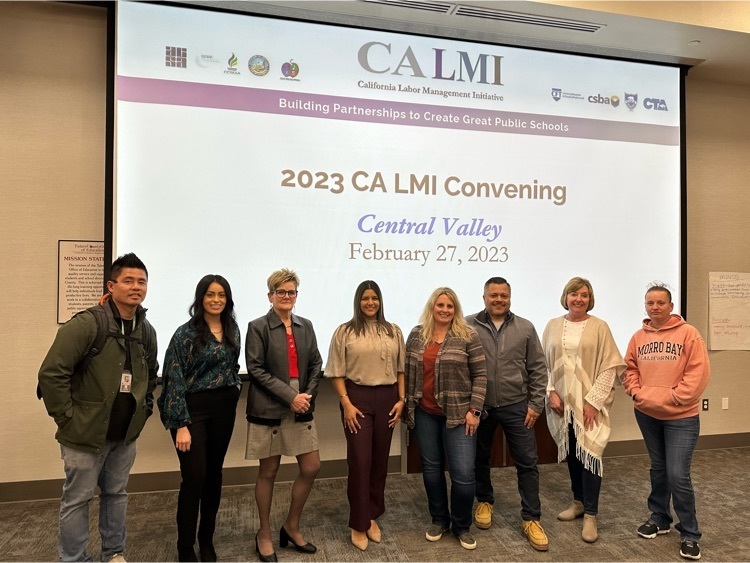 Picture of some of our team at the California LMI