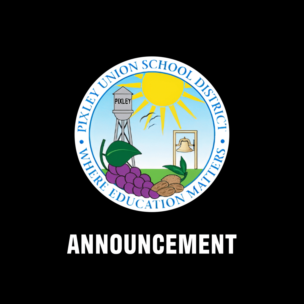 District Announcement Logo